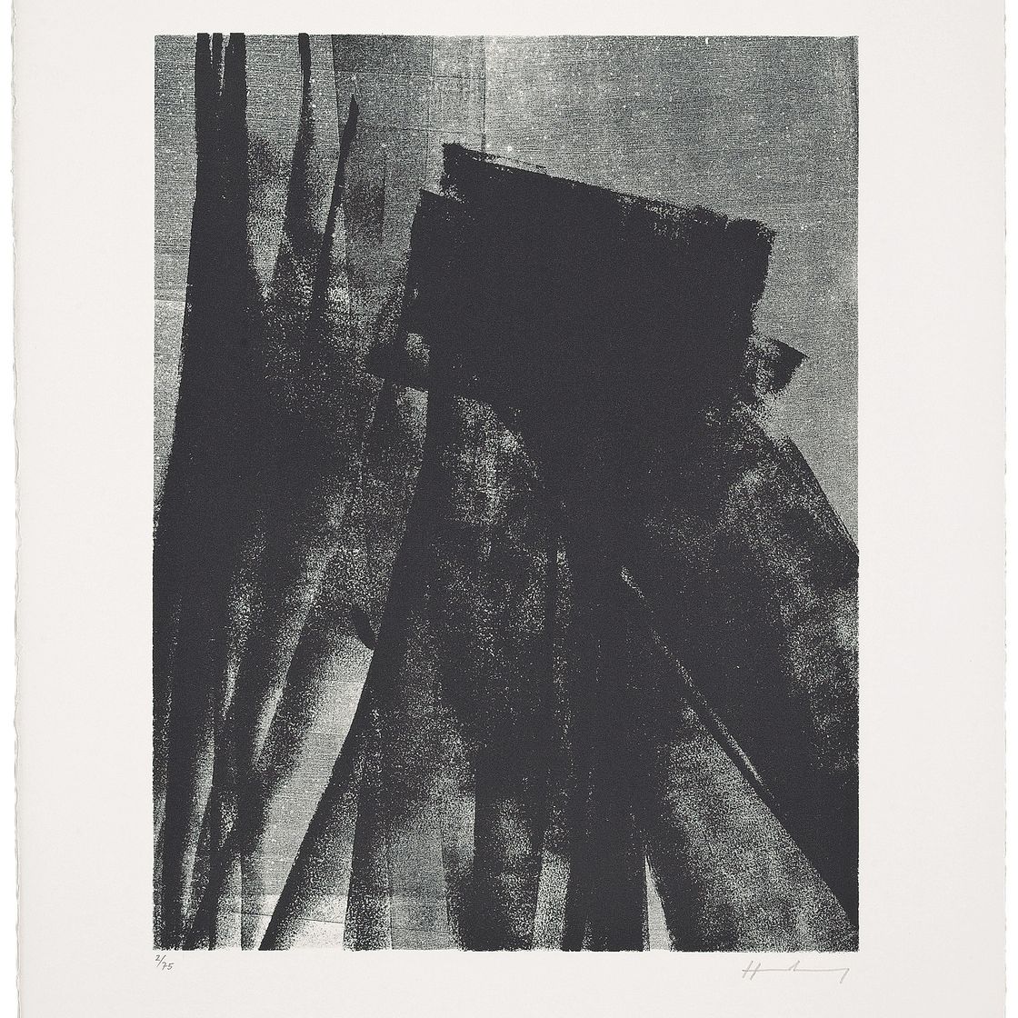 Hans Hartung — Без названия, изображение 3