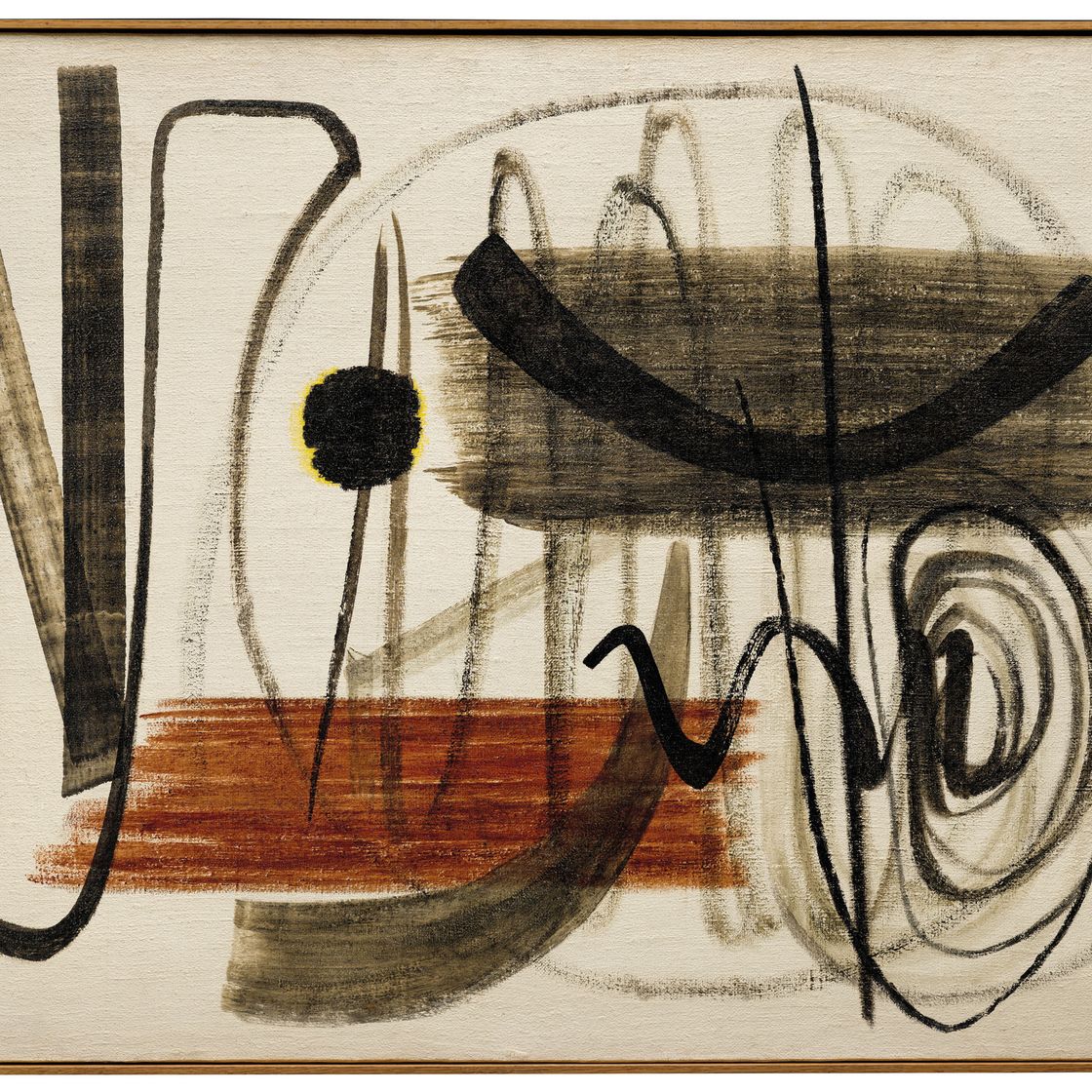 Hans Hartung — Т1949-23, изображение 1