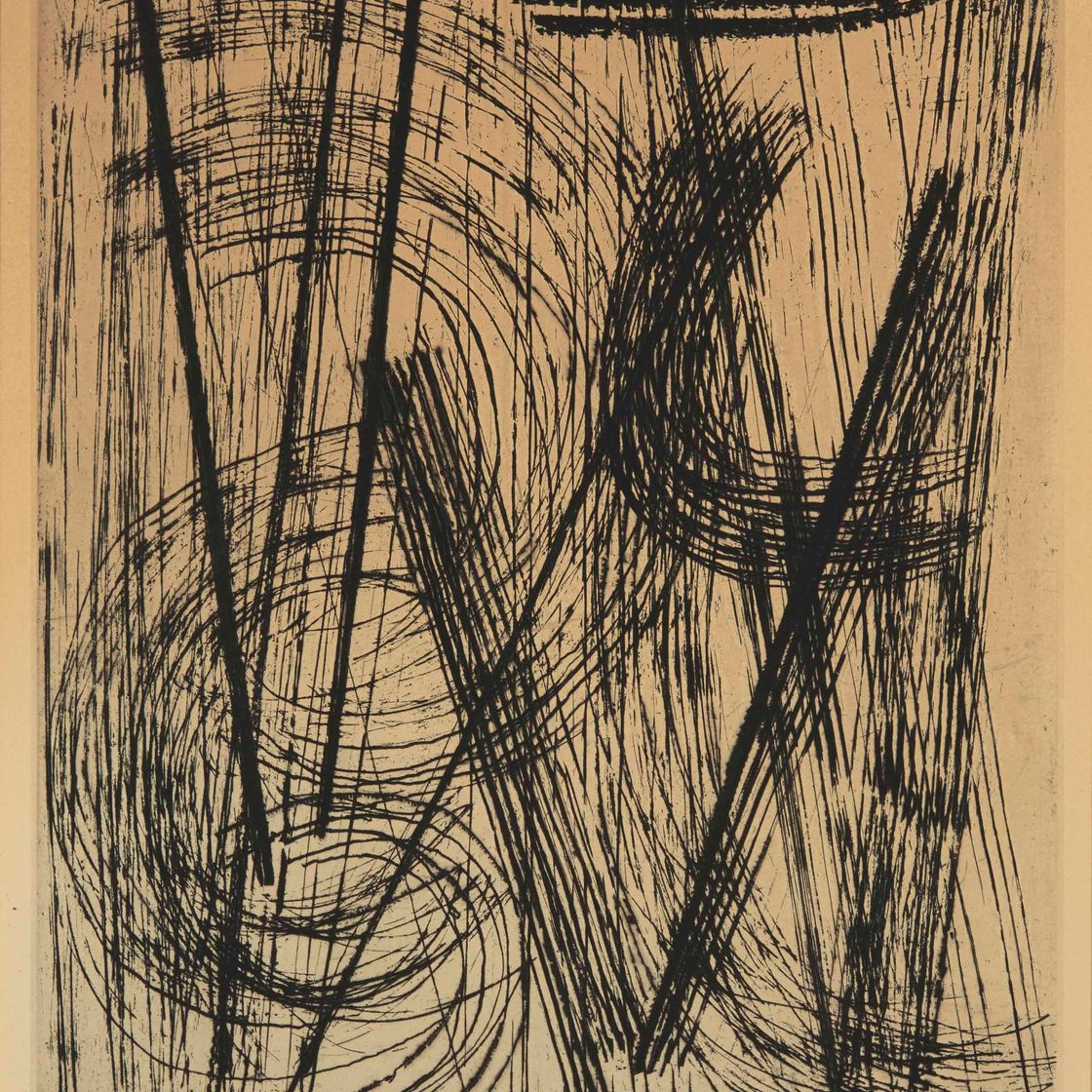 Hans Hartung — Композиция 15 (Schmücking, стр.44)