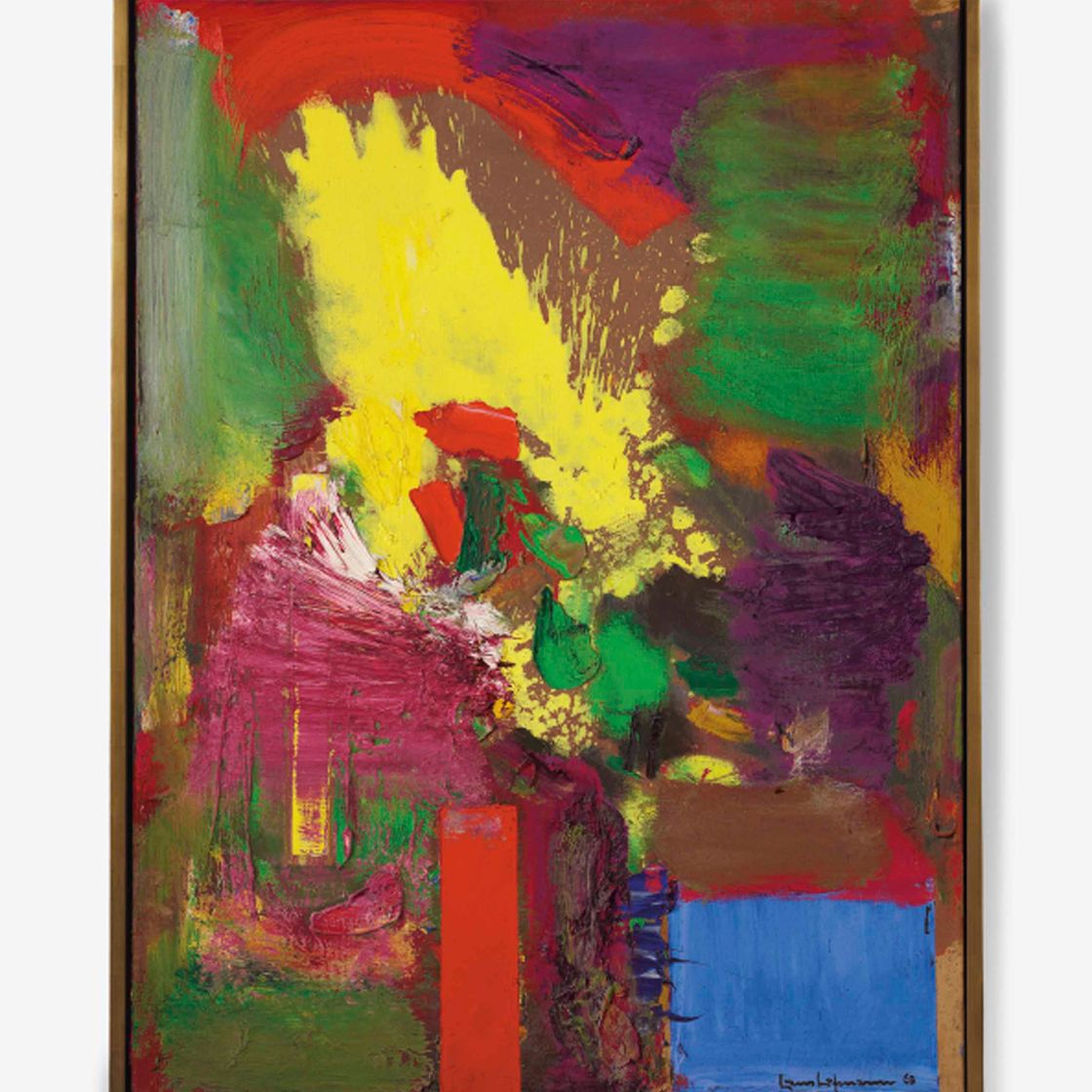 Hans Hofmann — Первые лучи восходящего солнца