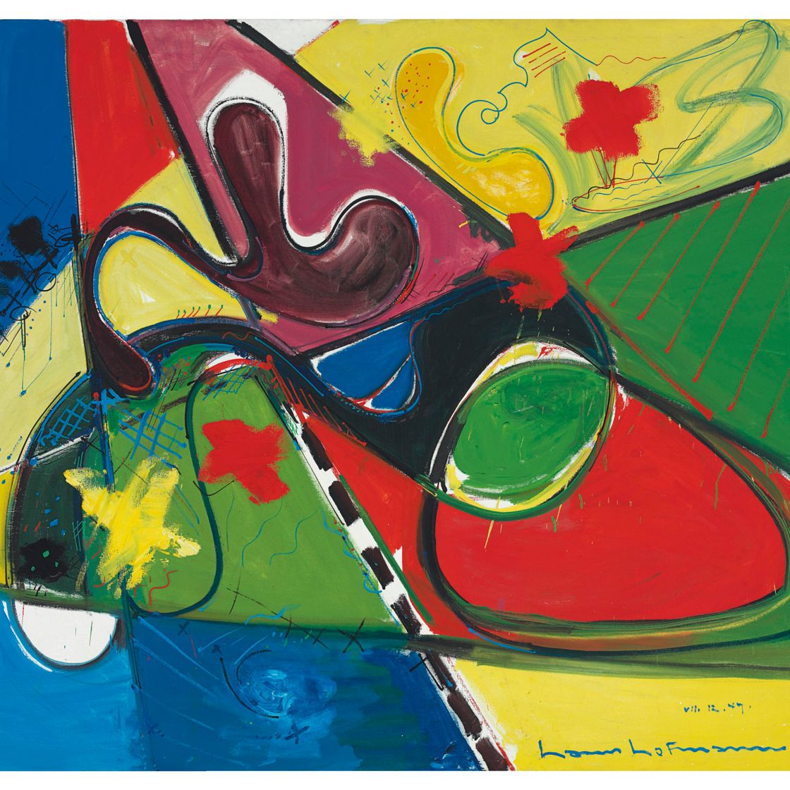 Hans Hofmann — Погруженный