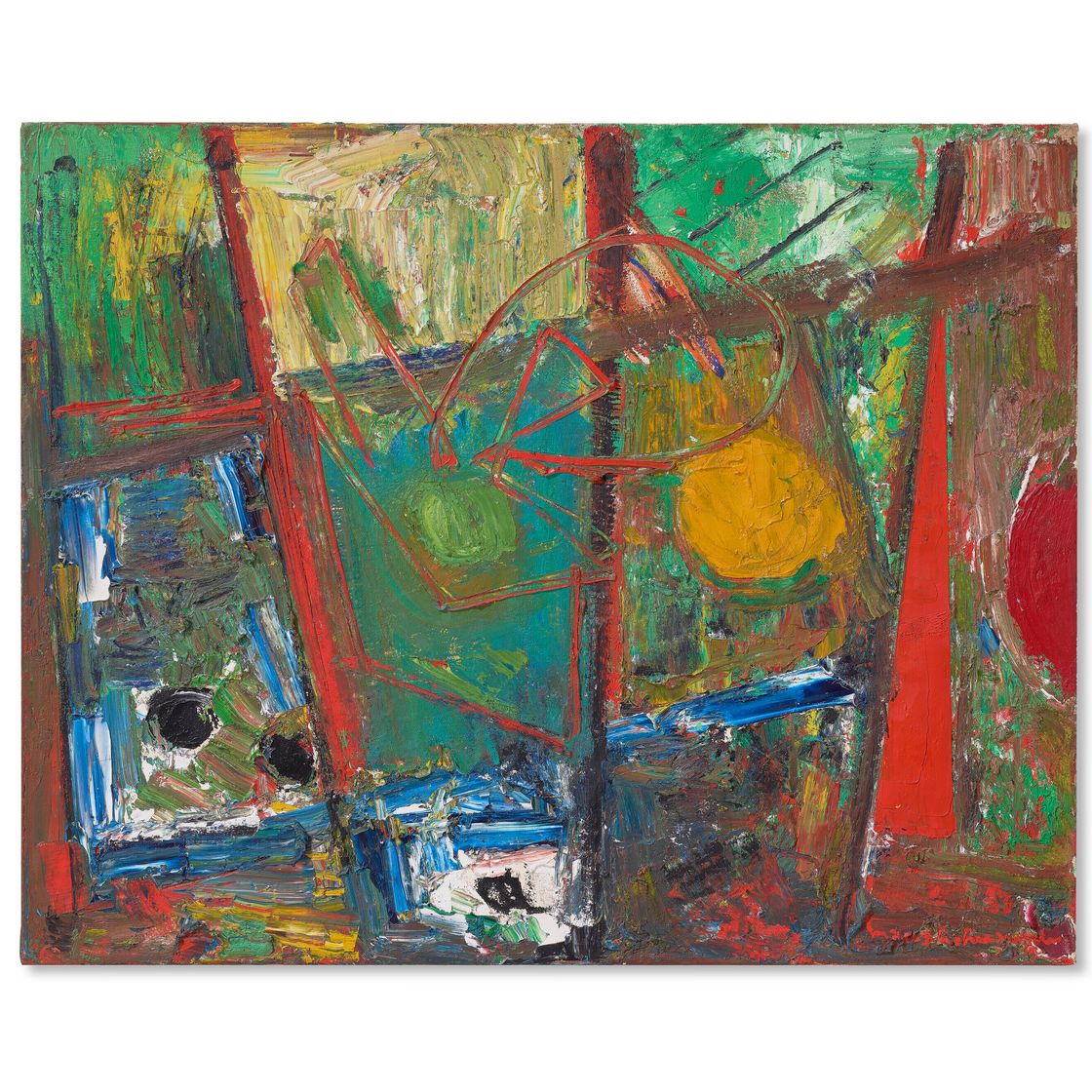 Hans Hofmann — Композиция № 15
