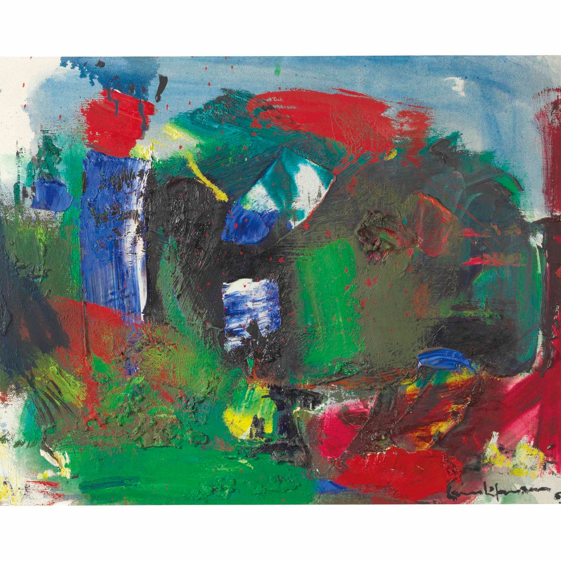 Hans Hofmann — Летняя оргия