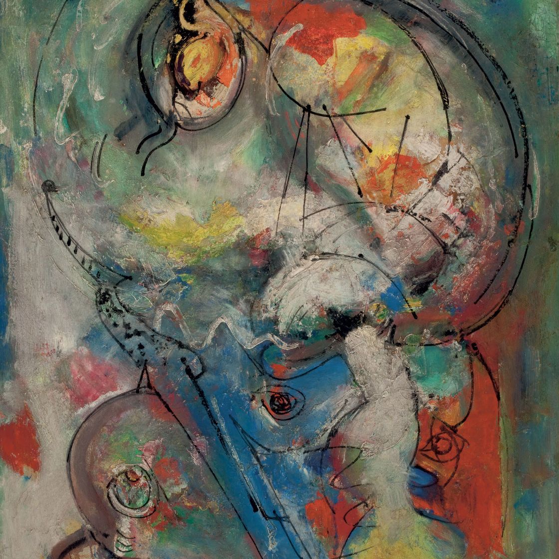 Hans Hofmann — Без названия