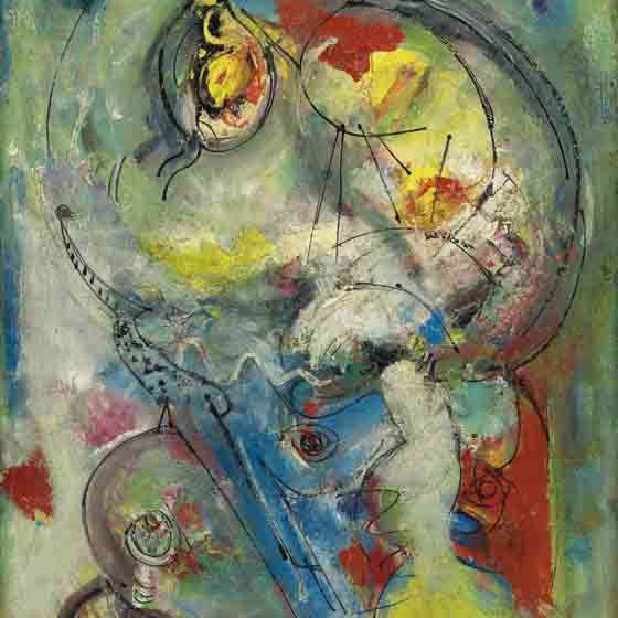 Hans Hofmann — Без названия