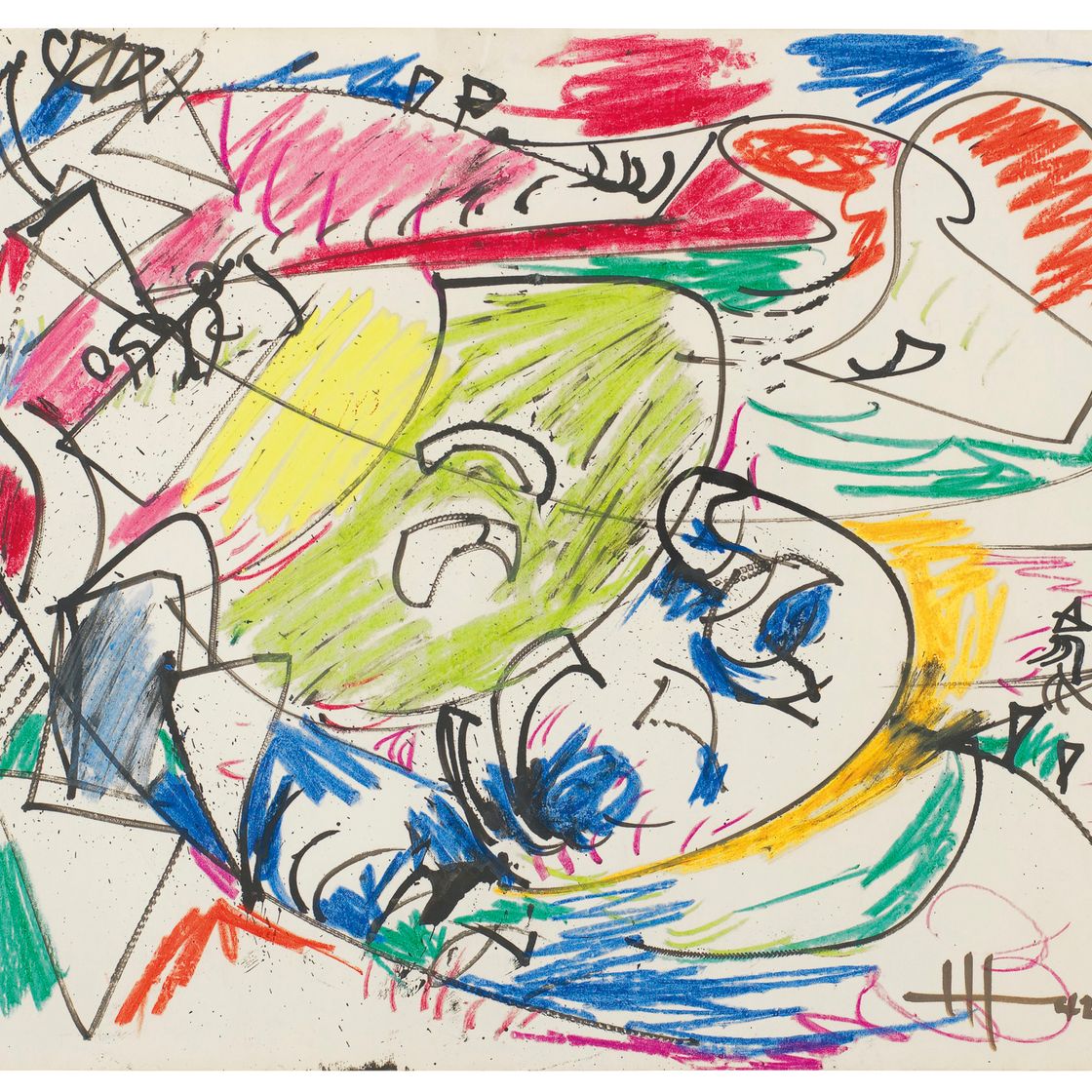 Hans Hofmann — Без названия
