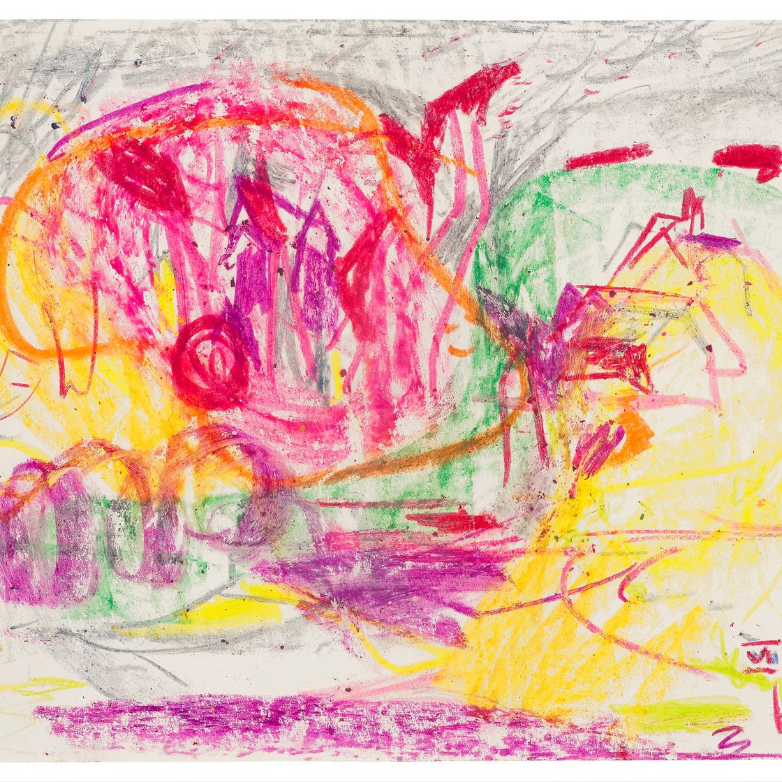 Hans Hofmann — Без названия