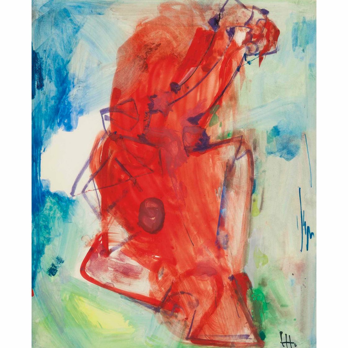 Hans Hofmann — Без названия