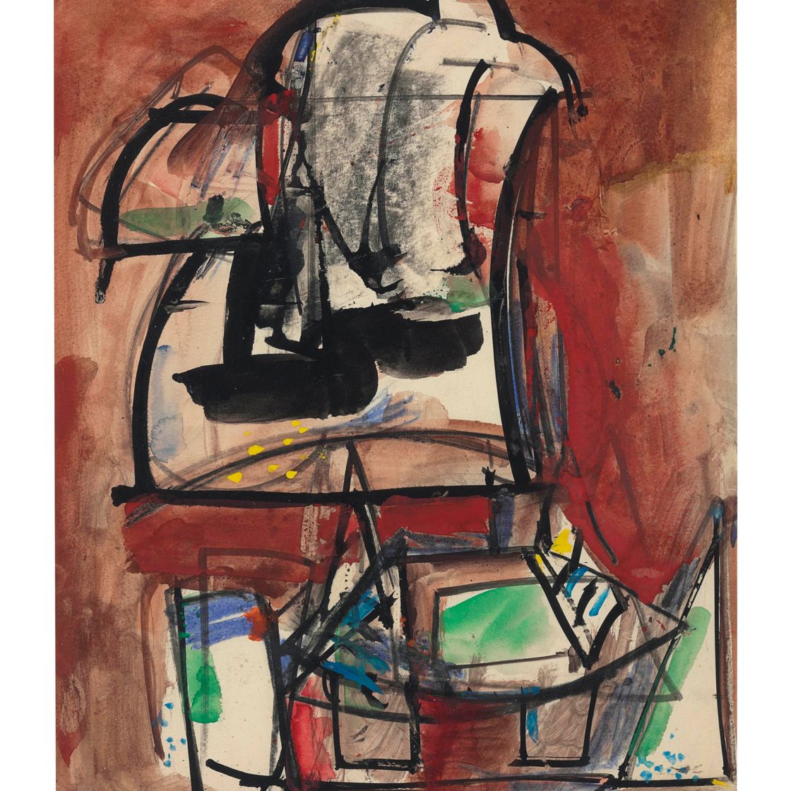 Hans Hofmann — Без названия