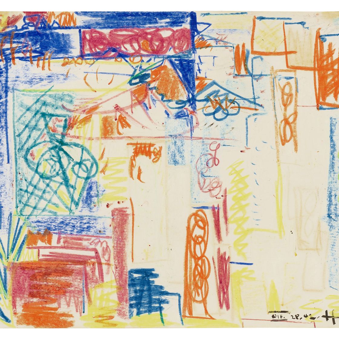 Hans Hofmann — Без названия