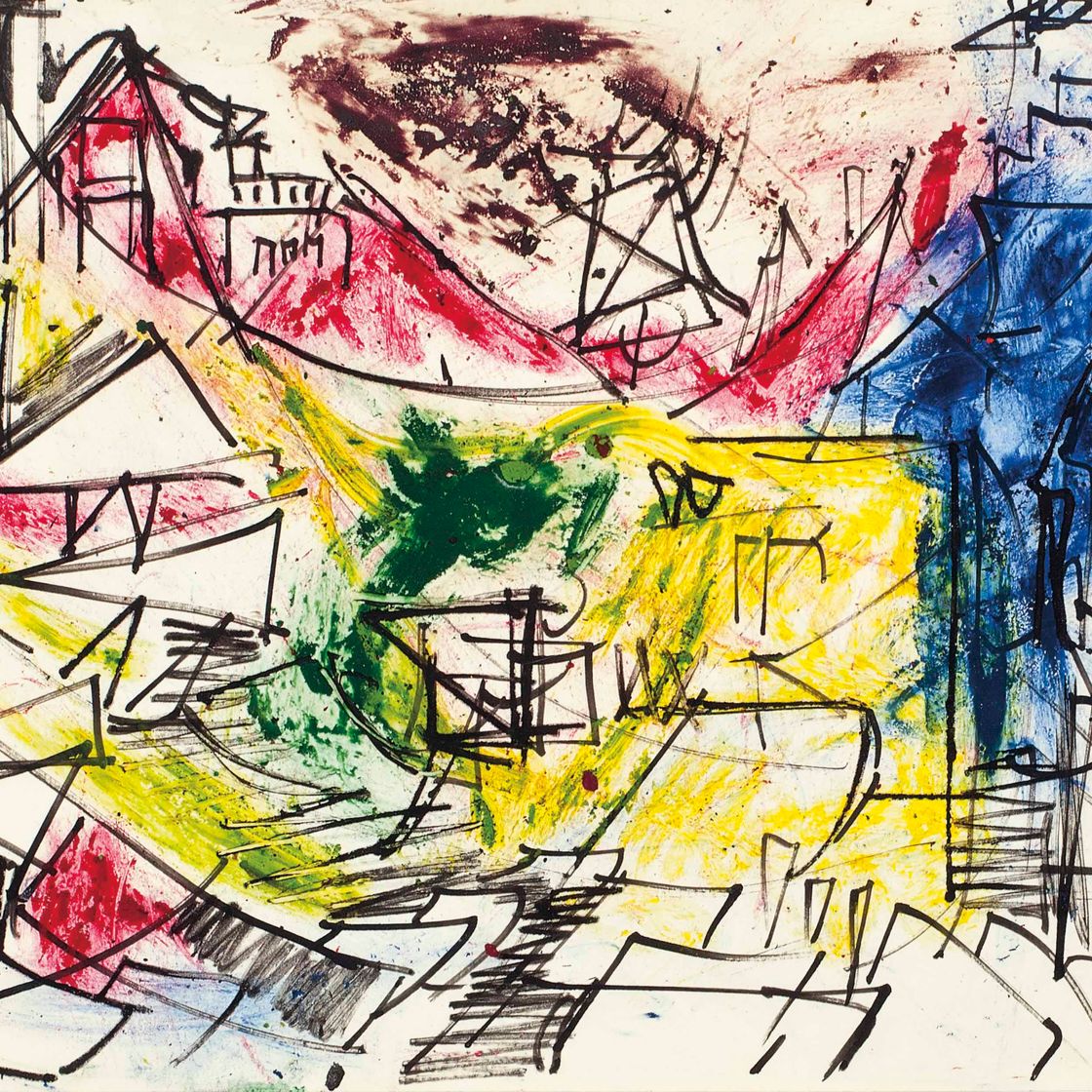 Hans Hofmann — Без названия