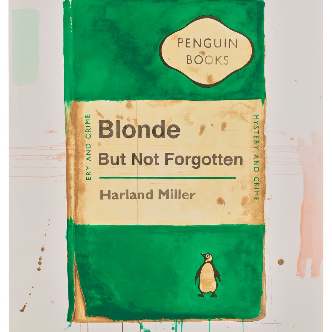 Harland Miller — Блондинка, Но Не Забытая