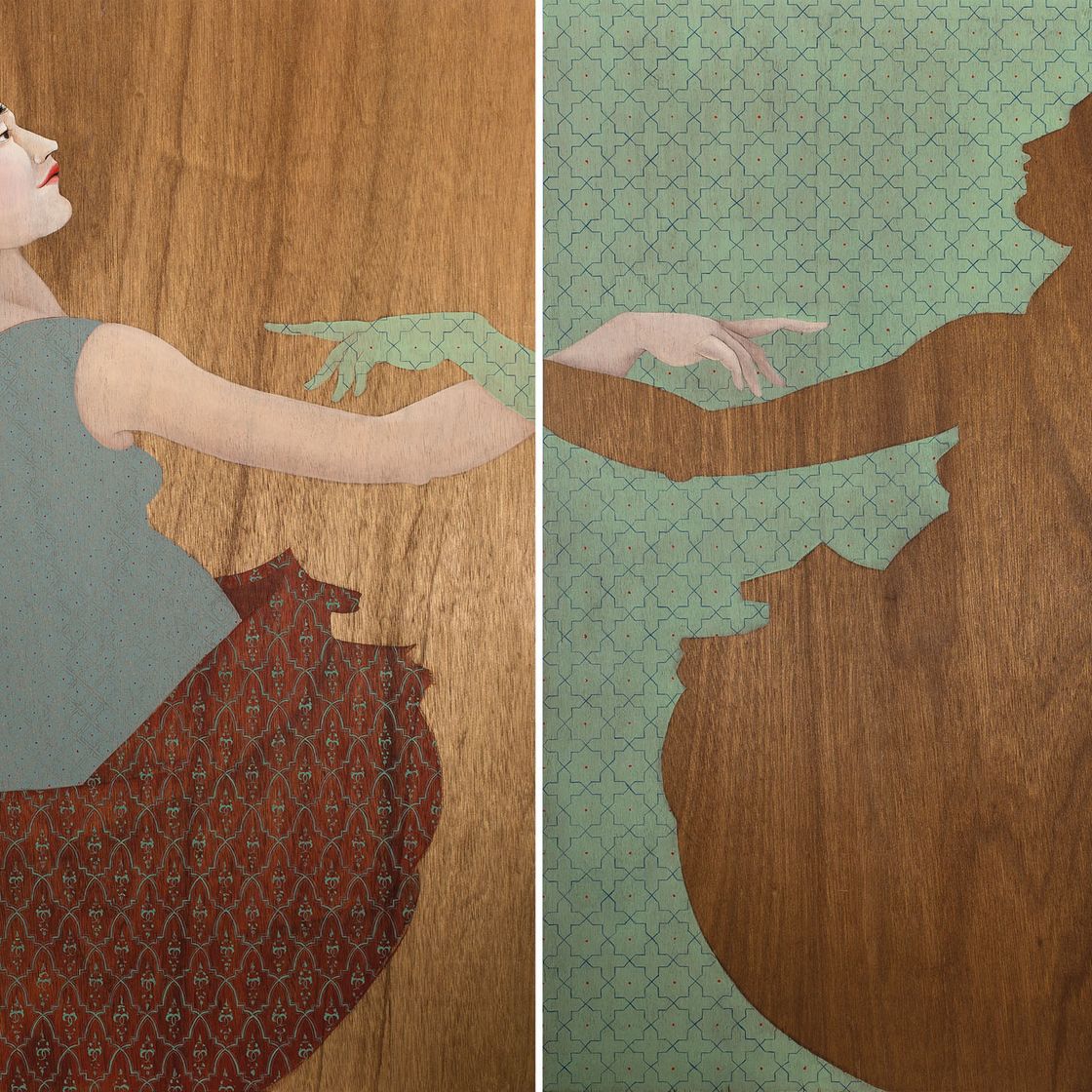 Hayv Kahraman — Диптих Кавлии