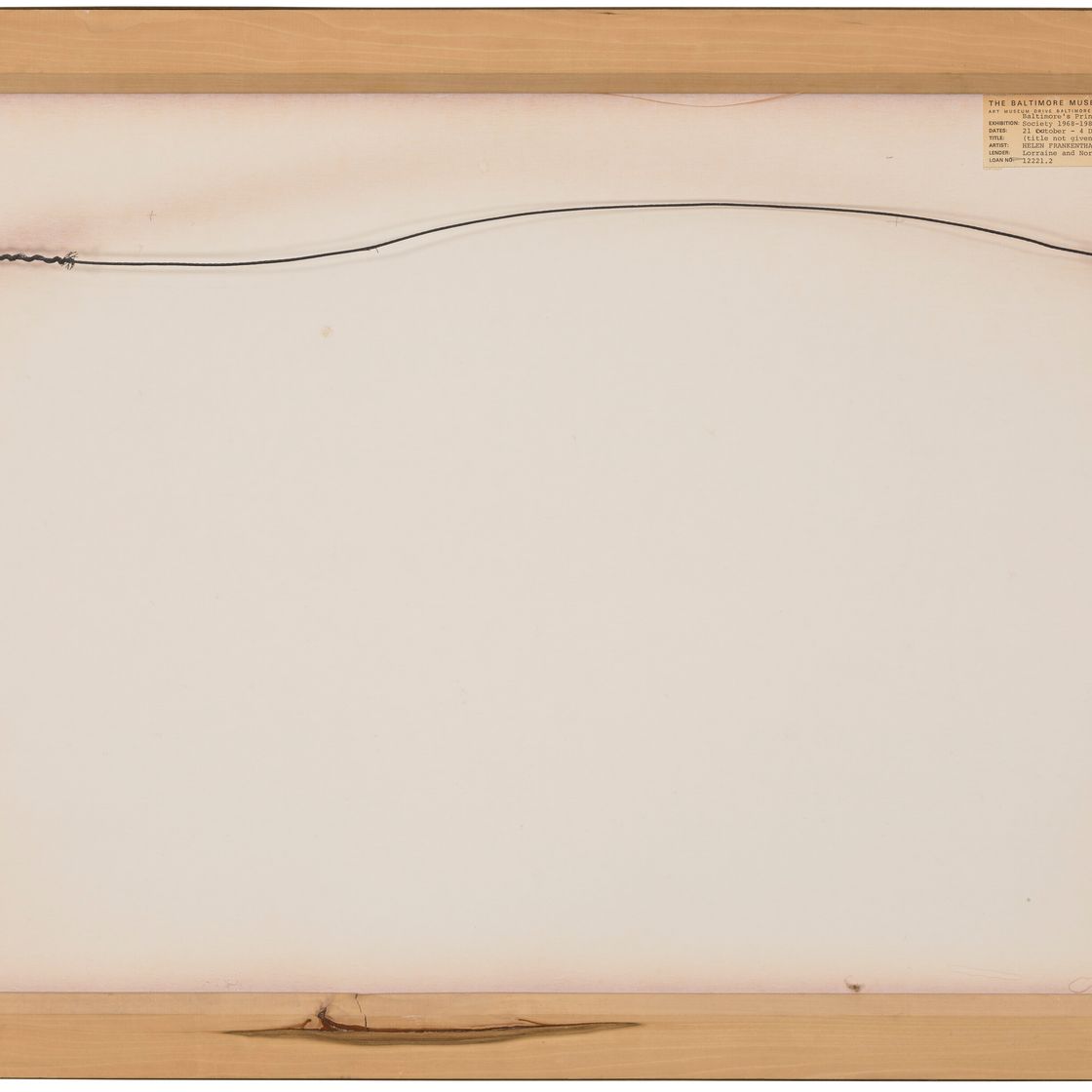 Helen Frankenthaler — Без названия, изображение 3