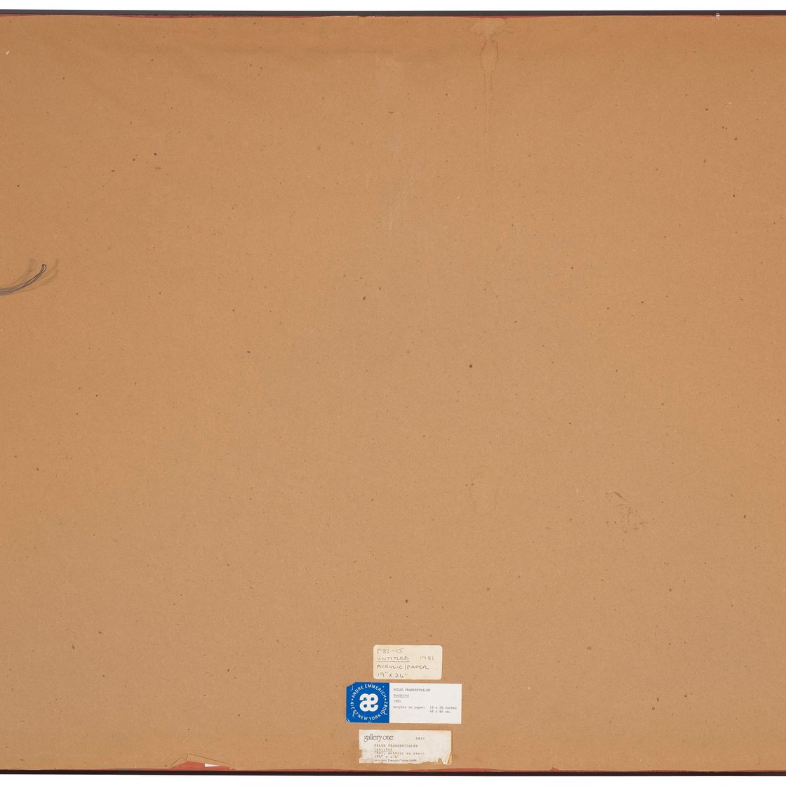Helen Frankenthaler — Без названия, изображение 3