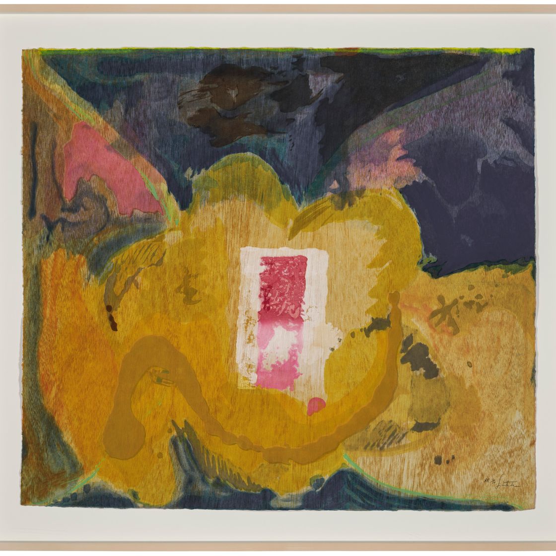 Helen Frankenthaler — "Сказки о Гэндзи V", из "Сказок о Гэндзи", изображение 2