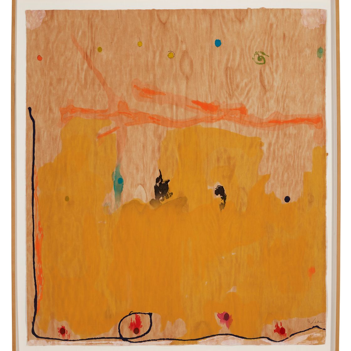 Helen Frankenthaler — "Сказки о Гэндзи II", из "Сказок о Гэндзи", изображение 2