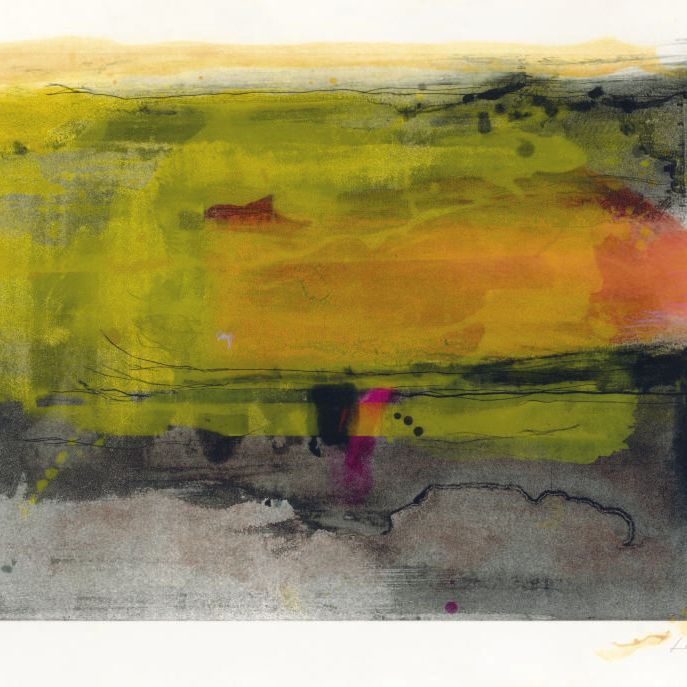 Helen Frankenthaler — Глубокое солнце (H. 119)