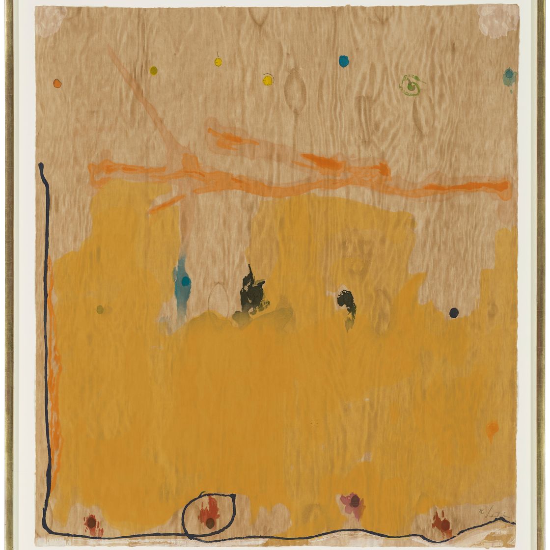 Helen Frankenthaler — "Сказки о Гэндзи II", из "Сказок о Гэндзи", изображение 2