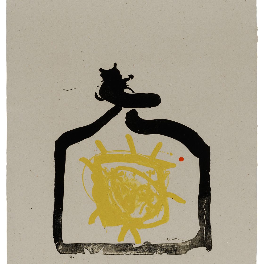 Helen Frankenthaler — 26 мая Задом наперед