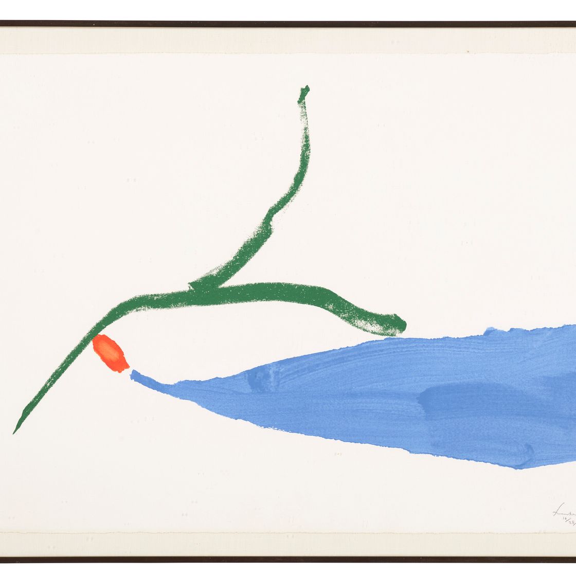 Helen Frankenthaler — Немного Дзен-буддизма от четырех поэтов, изображение 2