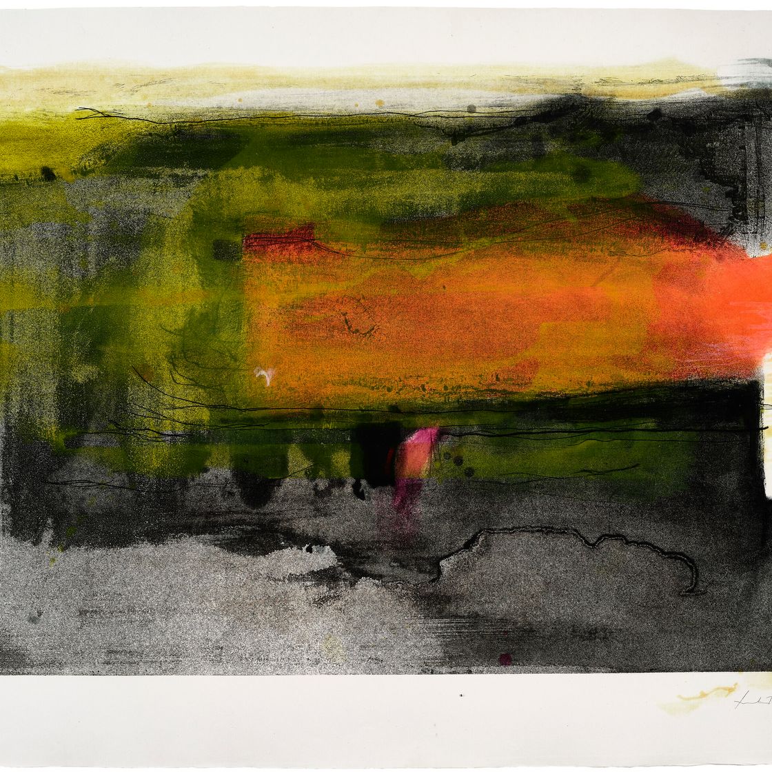 Helen Frankenthaler — Глубокое Солнце