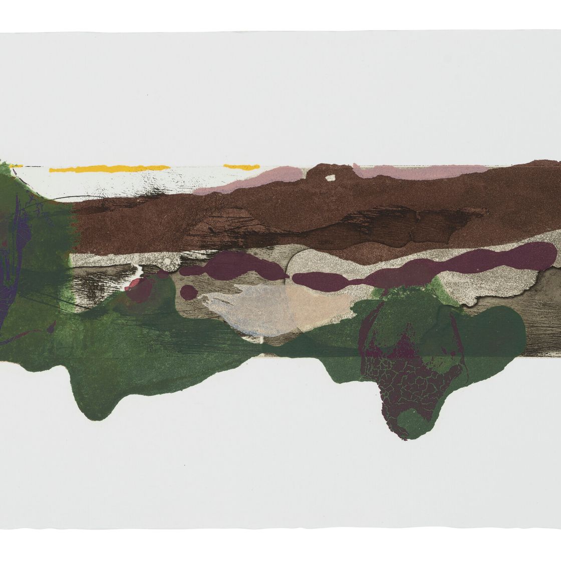Helen Frankenthaler — Это не книга: две гравюры, изображение 2