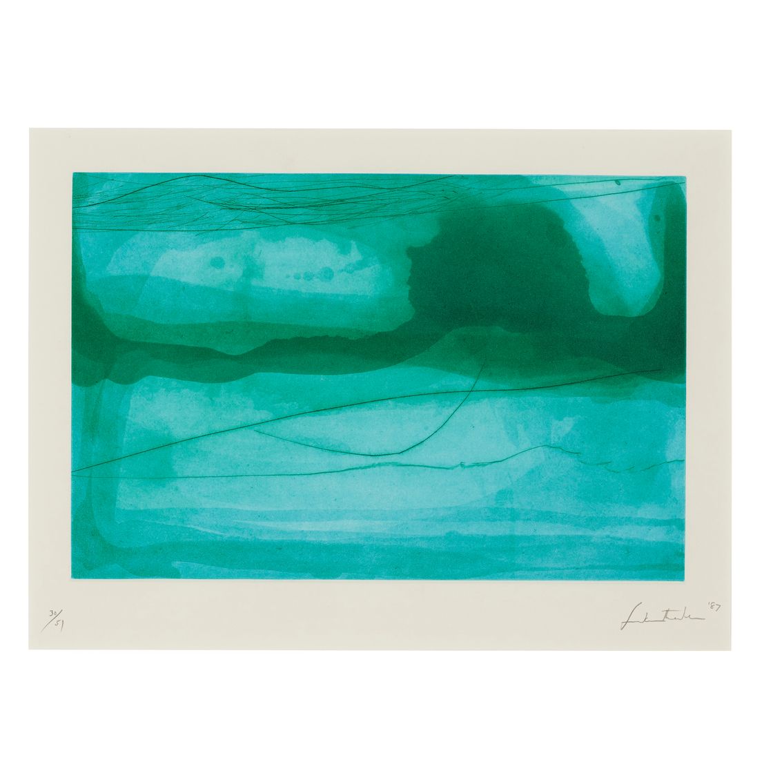 Helen Frankenthaler — Весенняя вуаль