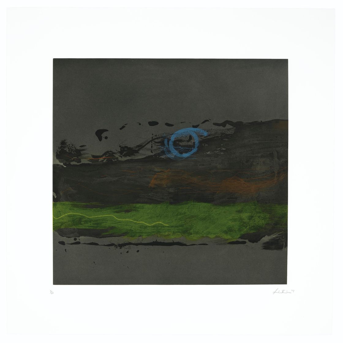 Helen Frankenthaler — Брум-стрит ночью