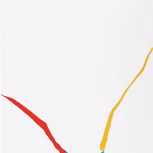 Helen Frankenthaler — Что могут сделать красные линии (Харрисон, 22-26)
