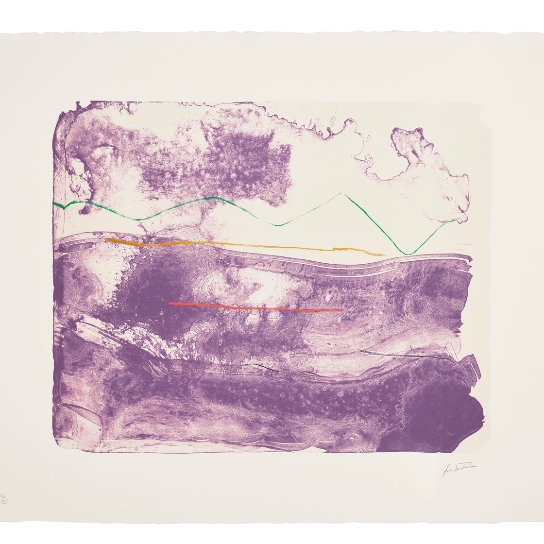 Helen Frankenthaler — Сиреневый свист