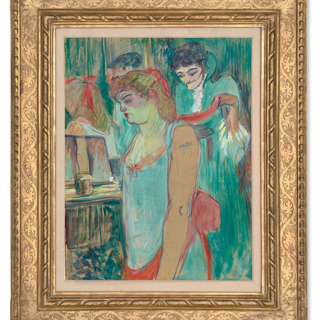 Henri de Toulouse-Lautrec — Женская татуировка, изображение 2