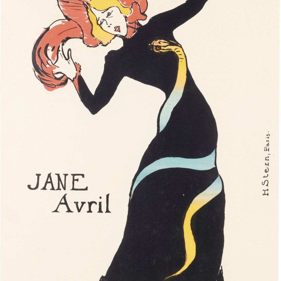 Henri de Toulouse-Lautrec — Джейн Аврил
