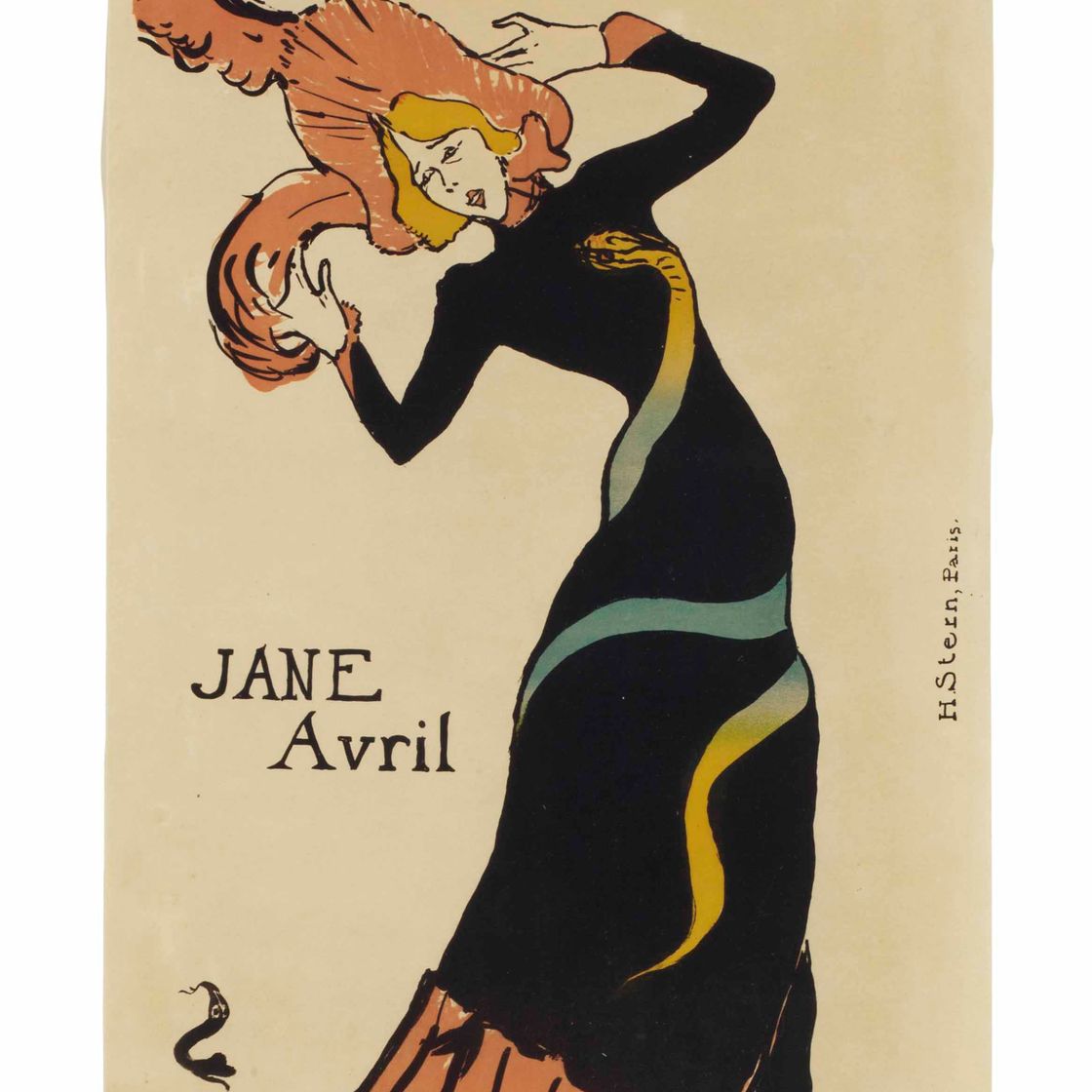 Henri de Toulouse-Lautrec — Джейн Аврил