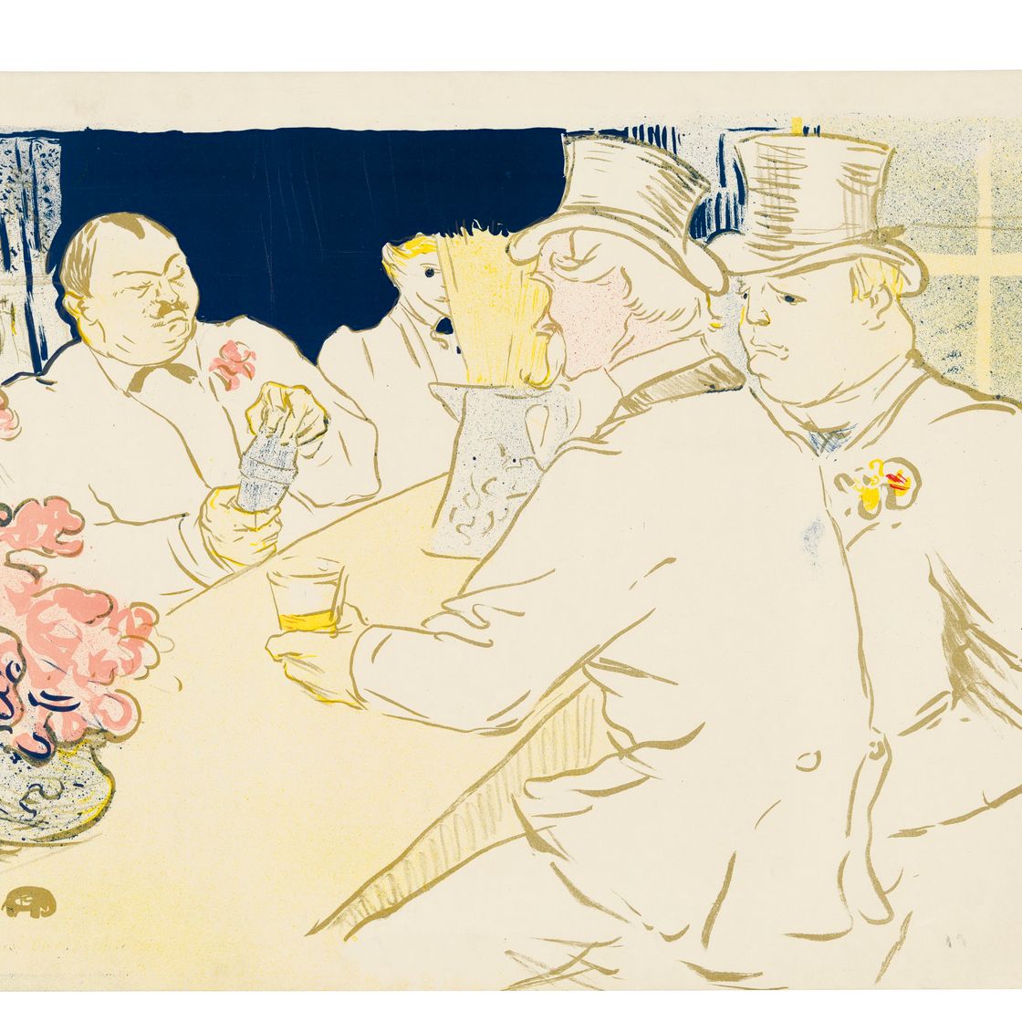 Henri de Toulouse-Lautrec — Ирландский и американский бар на Рю Рояль - Главная страница