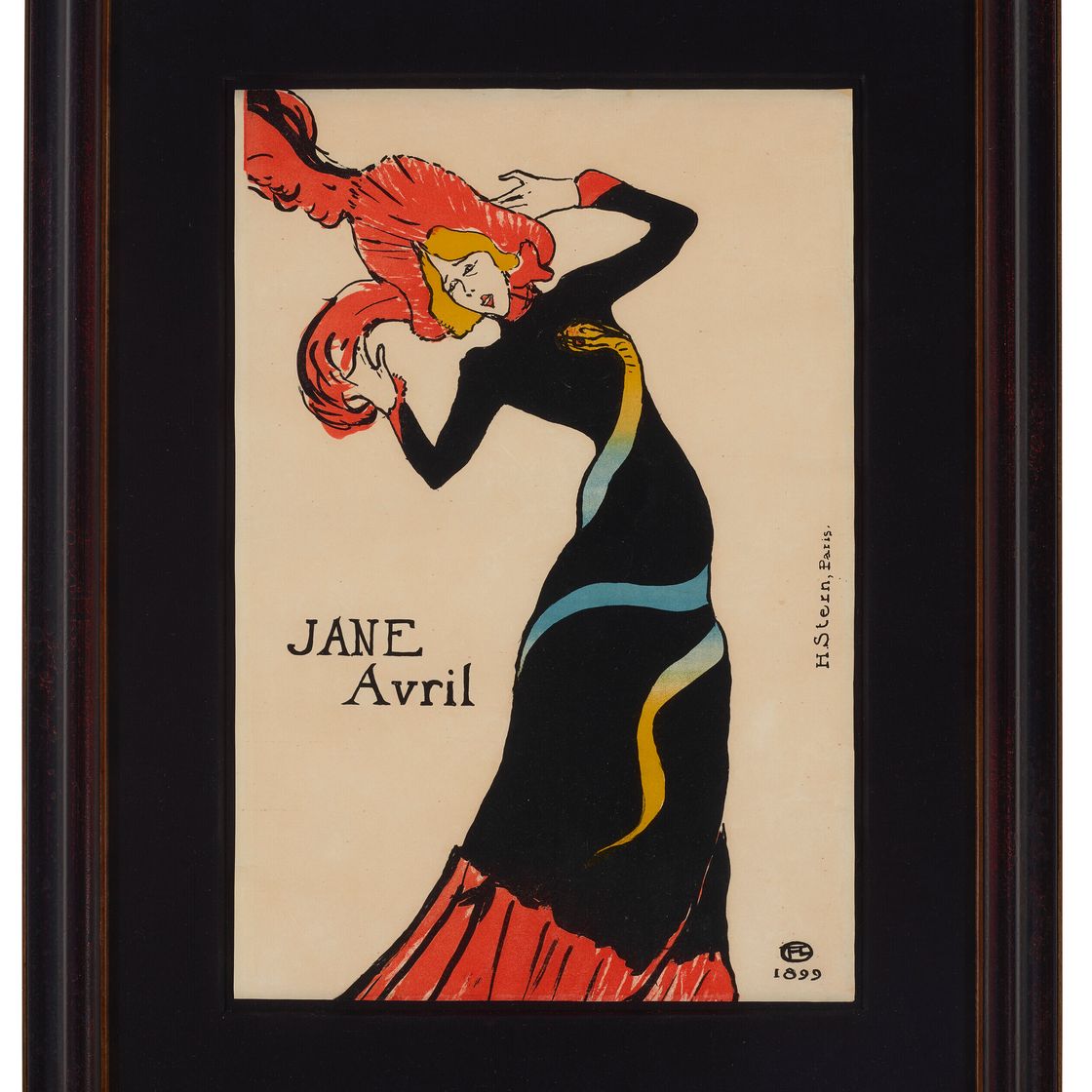 Henri de Toulouse-Lautrec — Джейн Аврил, изображение 2