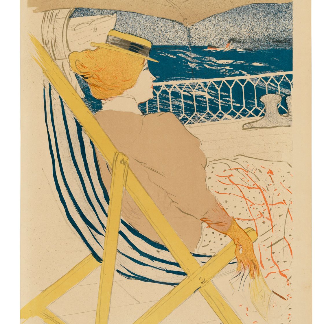 Henri de Toulouse-Lautrec — Ла Пассаж дю 54, наша набережная для яхт
