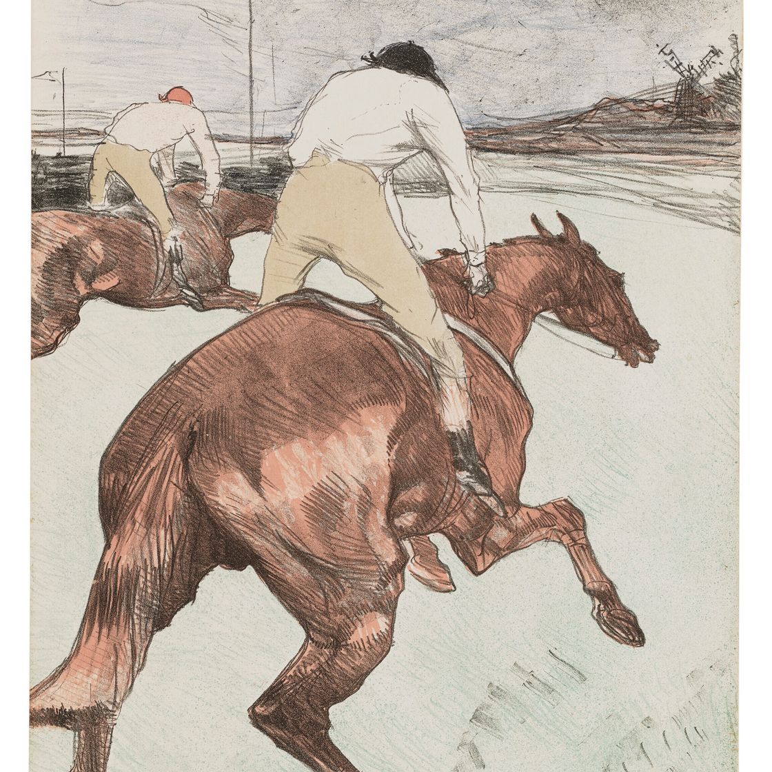 Henri de Toulouse-Lautrec — Ле-жокей