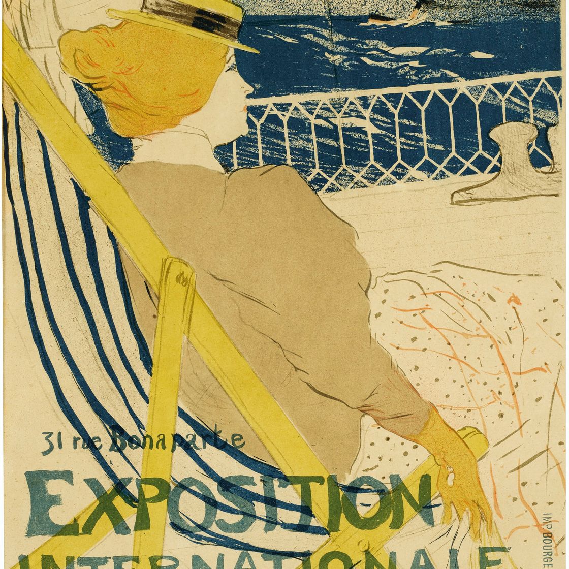 Henri de Toulouse-Lautrec — Ла Пассаж дю 54 - Набережная на яхте