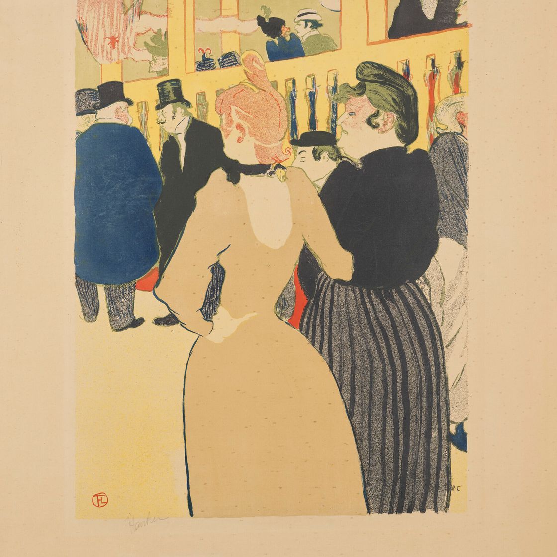 Henri de Toulouse-Lautrec — В "Мулен Руж", в "Гулянье" и "у моря", изображение 1