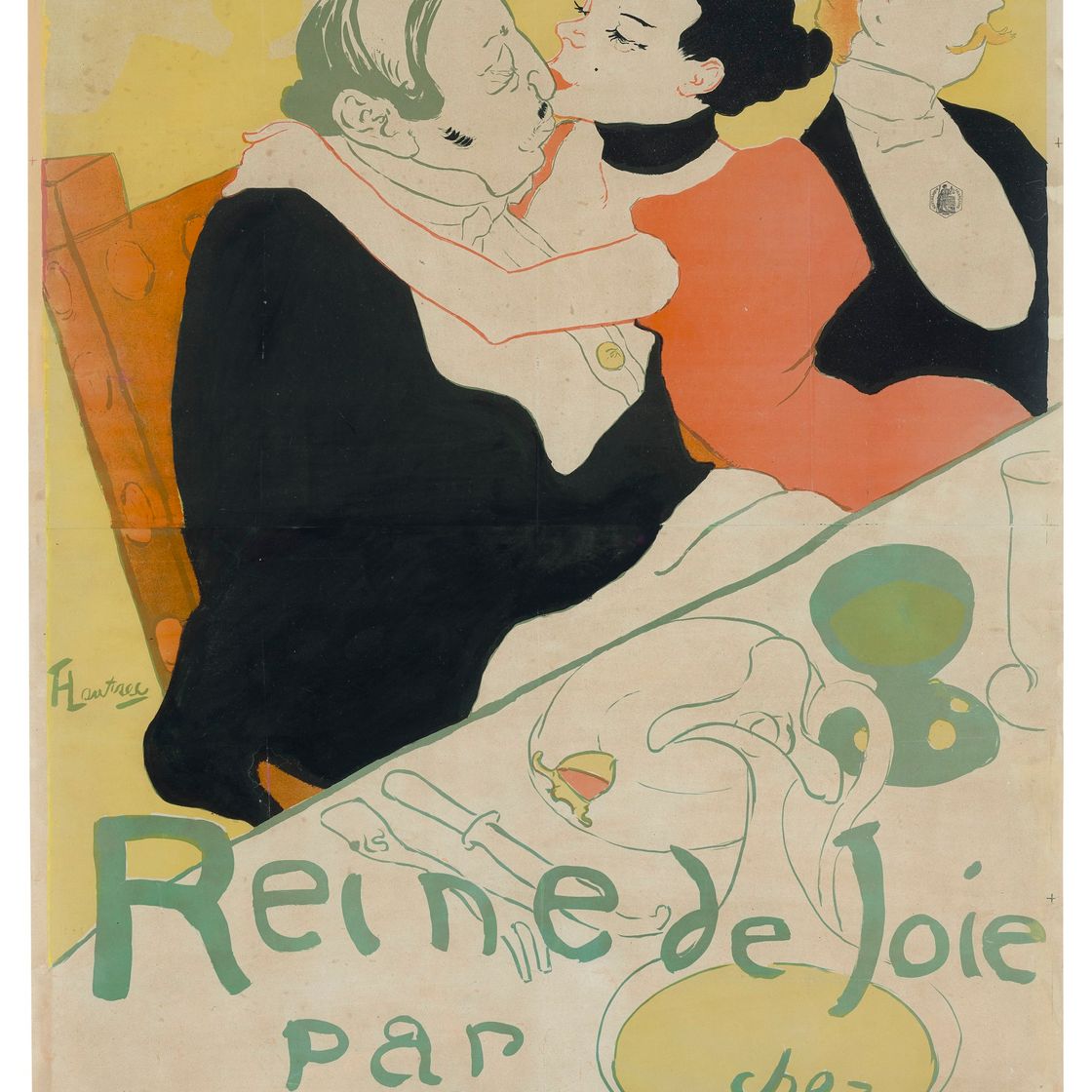 Henri de Toulouse-Lautrec — Королева радости, изображение 1