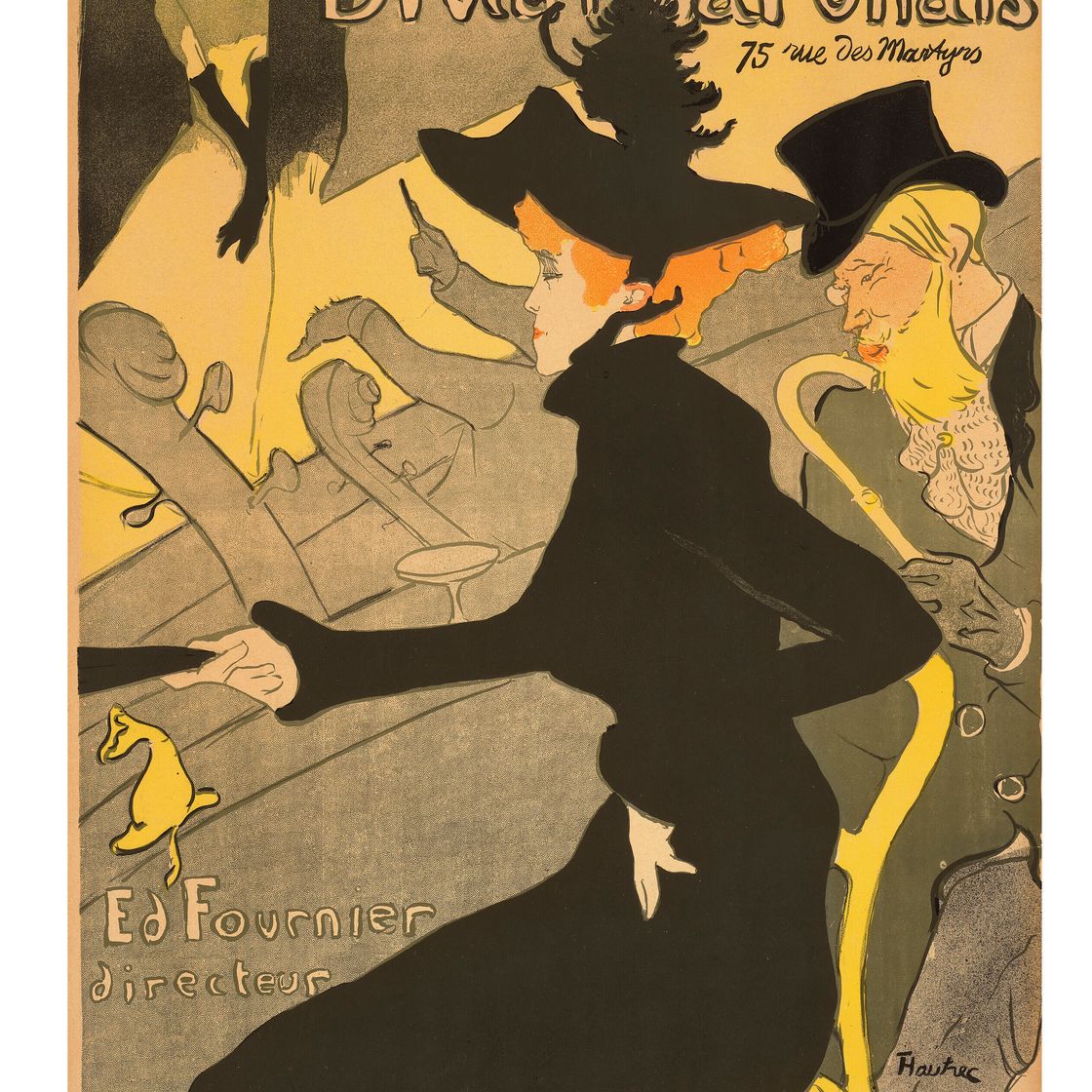 Henri de Toulouse-Lautrec — Японский диван