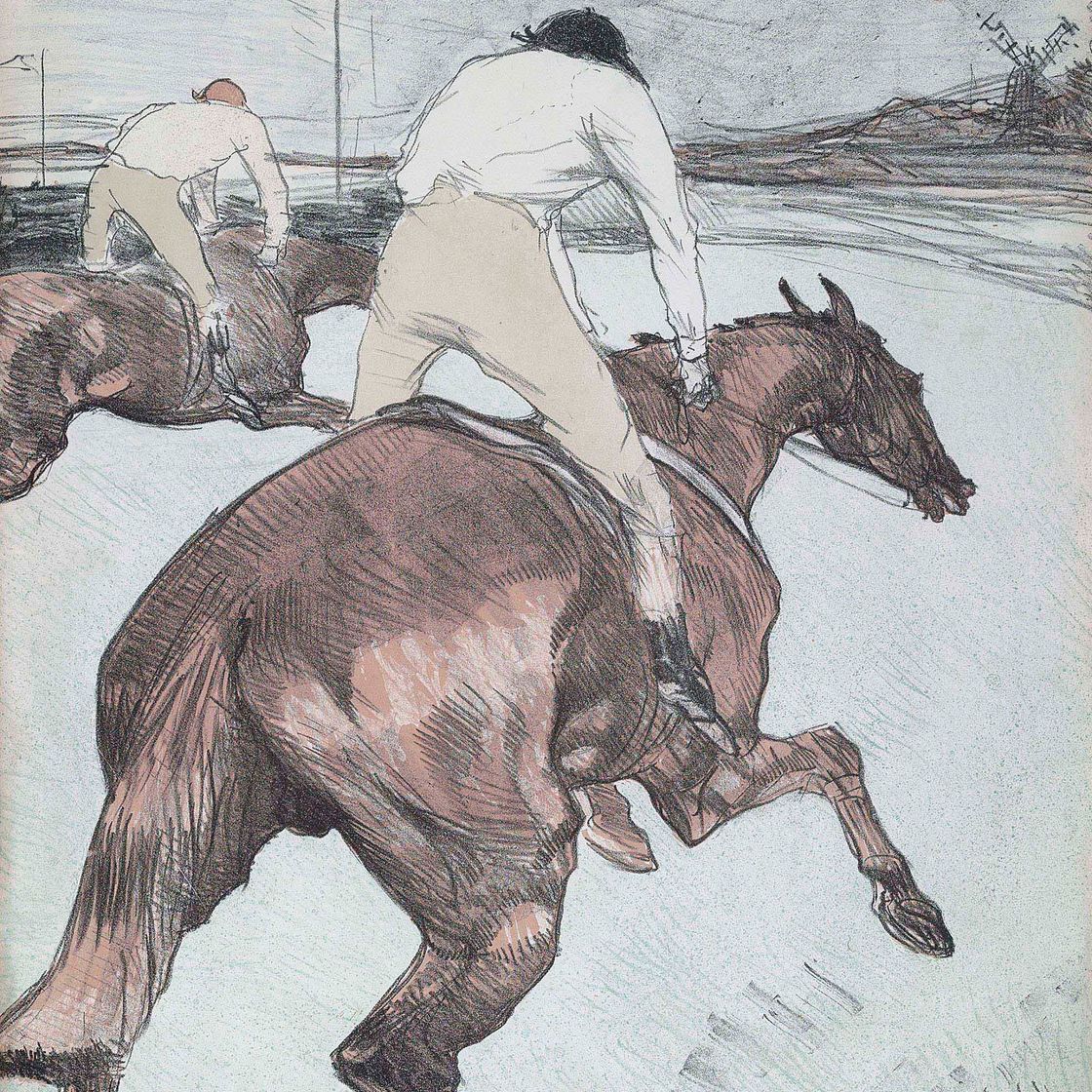 Henri de Toulouse-Lautrec — Ле Жокей (Дельтейл, 279; Адриани, 345; Виттрок, 308)