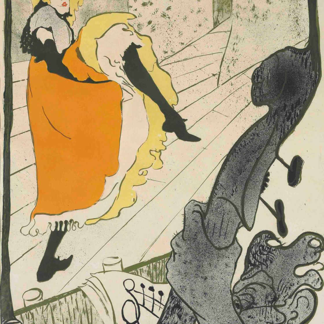 Henri de Toulouse-Lautrec — Джейн Аврил (Делтейл - 345; Уиттрок - 6; Адриани - 11)