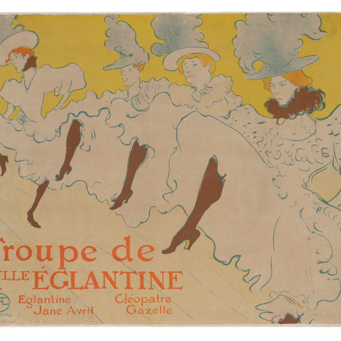 Henri de Toulouse-Lautrec — Труппа мадемуазель Эглантин