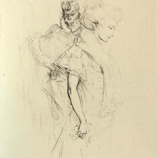 Henri de Toulouse-Lautrec — Бланш и нуар (доп. 183; W. 153)