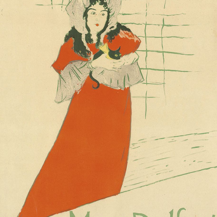 Henri de Toulouse-Lautrec — Мэй Белфорт (D. 354; W. P14; доп. 126)