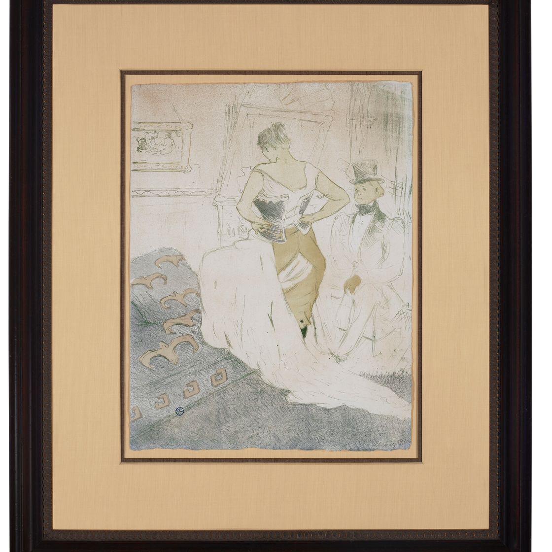 Henri de Toulouse-Lautrec — Femme en corset — Завоевание успеха, от Elles, изображение 2