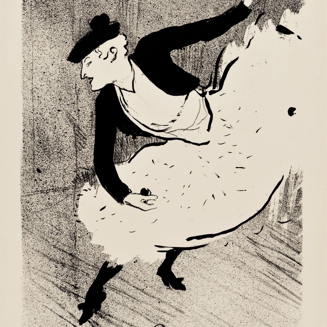 Henri de Toulouse-Lautrec — Эдме Лесо из "Ле Кафе-Концерт"