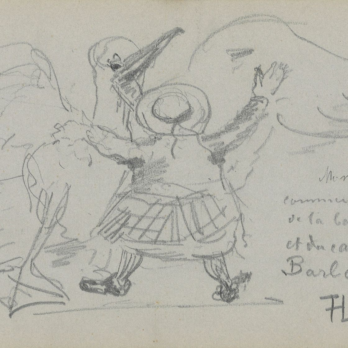 Henri de Toulouse-Lautrec — Варварская утка